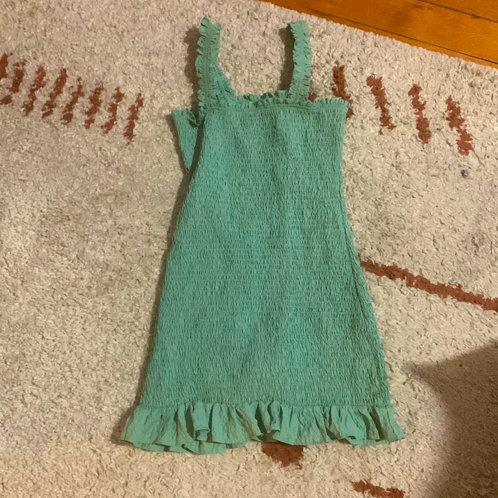 Zara Smocked Mini Dress